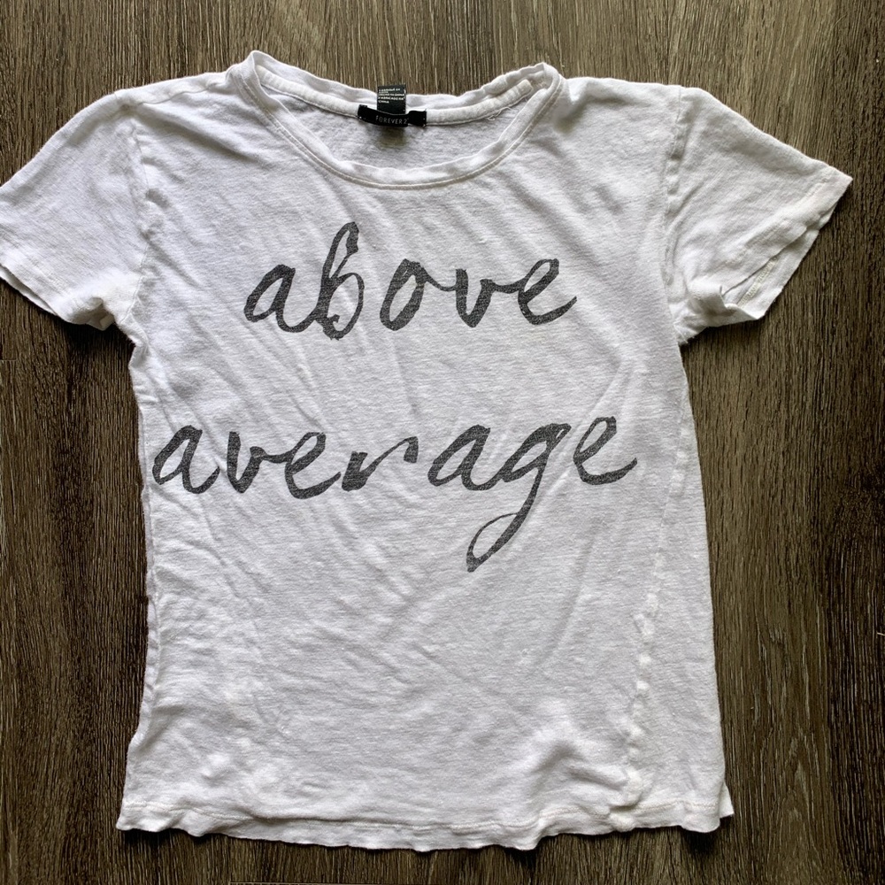 Forever 21 Short Sleeve T-shirt White Size Small - Picture 1 of 5